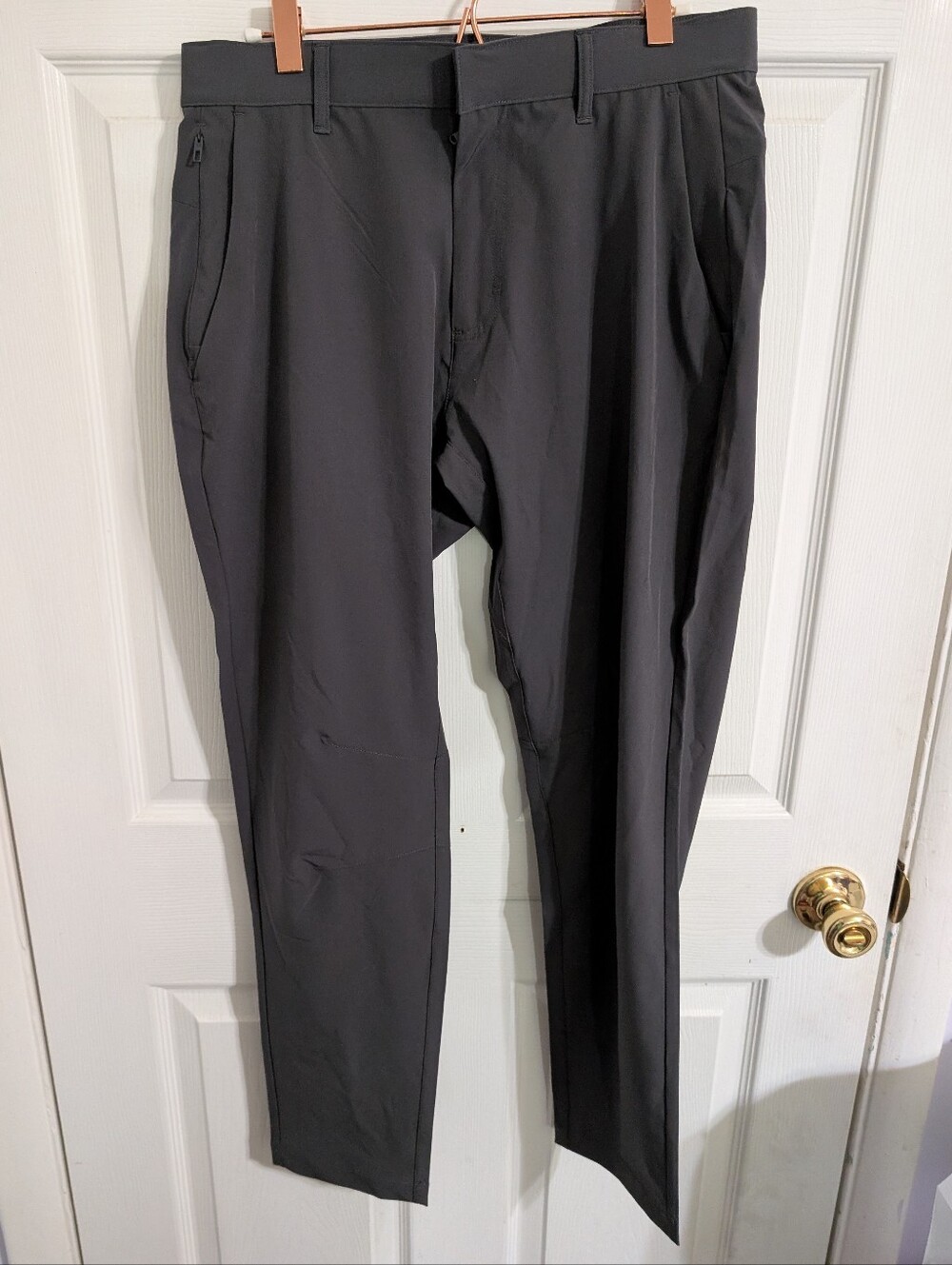 Fabletics Mens Pants Gray The Only Pant Active Golf Performance Size 32x32